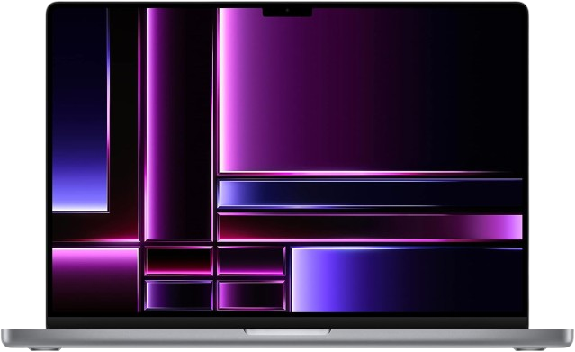 “Space Gray 16.2-inch Apple MacBook Pro (2023) with Liquid Retina XDR display.