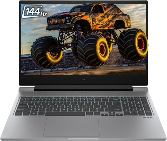 “HP OMEN 16-inch gaming laptop: Intel i7-14650HX, RTX 4060, 32 GB RAM, 4 TB SSD, full-keyboard, Windows 11”